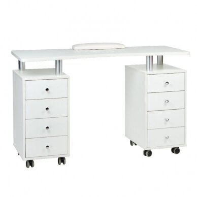 Стол косметолога MANICURE DESK ESTHETIC WHITE