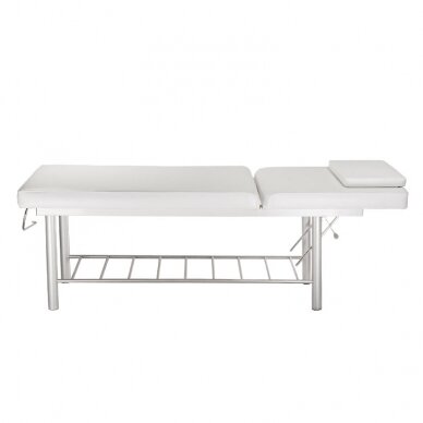 Stationary massage table 218 (White) 2