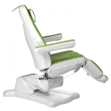 Kosmetoloģijas krēsls MAZARO ELECTRIC ARMCHAIR 4 MOTOR GREEN 1