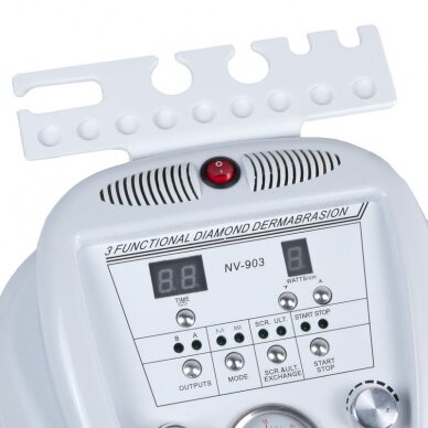 Sejas dermabrāzijas ierīce Skin Pro Diamond 3in1 Microdermabrasion Ultrasound Peeling 1