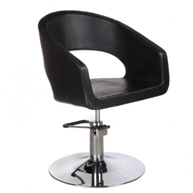 Hairdressing chair PROFESSIONAL HAIRDRESSING CHAIR PAOLO BLACK