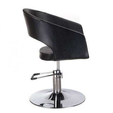 Juuksuritool PROFESSIONAL HAIRDRESSING CHAIR PAOLO BLACK 1