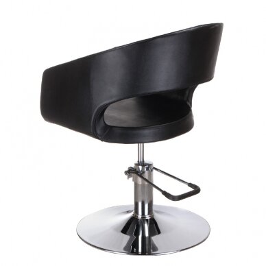 Kampaamotuoli PROFESSIONAL HAIRDRESSING CHAIR PAOLO BLACK 2