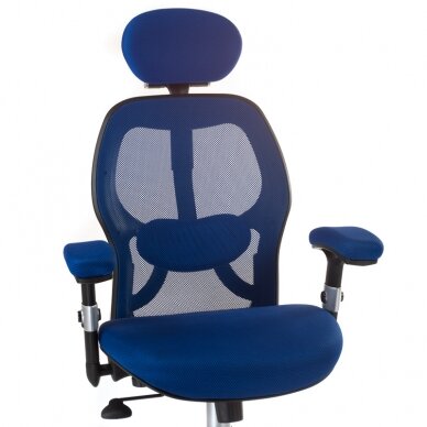 Office chair on wheels CorpoComfort BX-4144 Blue 1