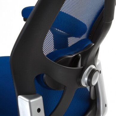 Office chair on wheels CorpoComfort BX-4144 Blue 3