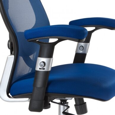 Office chair on wheels CorpoComfort BX-4144 Blue 5