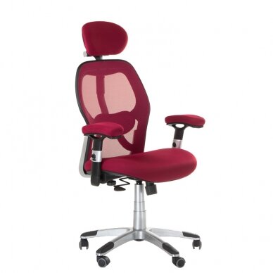 Biuro kėdė ant ratukų CorpoComfort BX-4144 Red