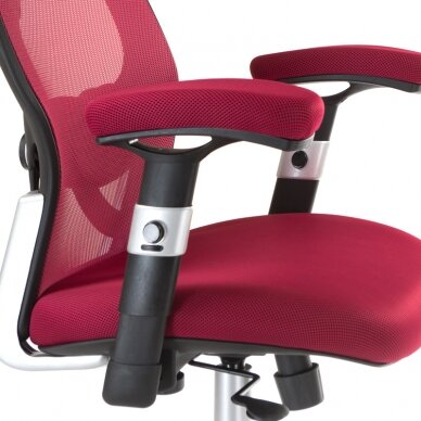 Эргономичное офисное кресло CorpoComfort BX-4144 Red 5