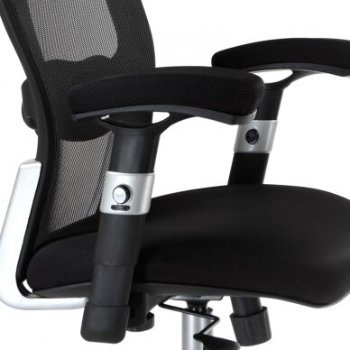 Office chair on wheels CorpoComfort BX-4147 Black 5