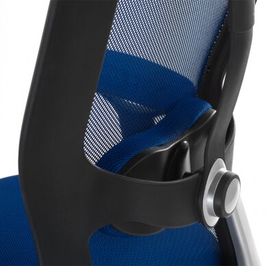 Office chair on wheels CorpoComfort BX-4147 Blue 3