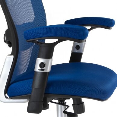 Office chair on wheels CorpoComfort BX-4147 Blue 5