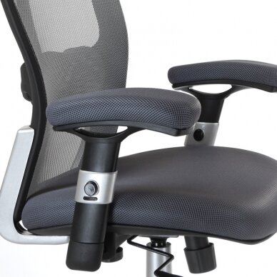 Office chair on wheels CorpoComfort BX-4147 Grey 4