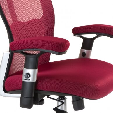 Office chair on wheels CorpoComfort BX-4147 Red 4