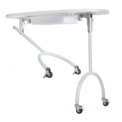 Sulankstomas kosmetologinis stalas MOBILE DESK ON WHEELS 1