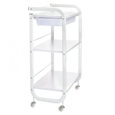 Cosmetology trolley PRO 027 WHITE (2 pcs.) 3