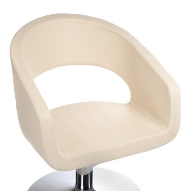 Hairdressing chair PROFESSIONAL HAIRDRESSING CHAIR PAOLO CREAM 3