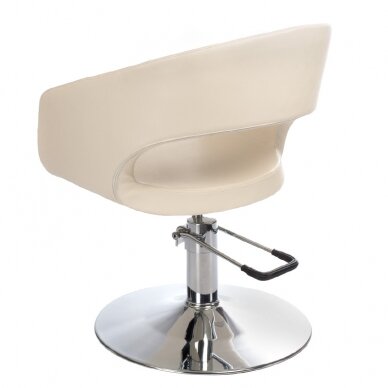 Fotel fryzjerski PROFESSIONAL HAIRDRESSING CHAIR PAOLO CREAM 2