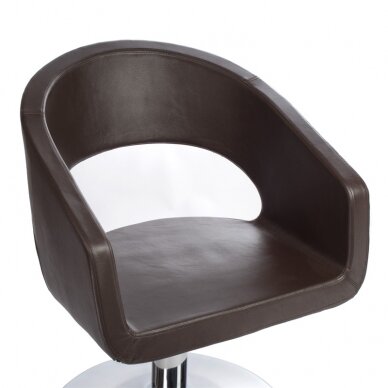 Парикмахерское кресло PROFESSIONAL HAIRDRESSING CHAIR PAOLO BROWN 3