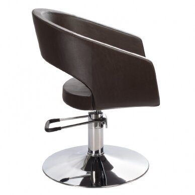 Krzesło fryzjerskie PROFESSIONAL HAIRDRESSING CHAIR PAOLO BROWN 1