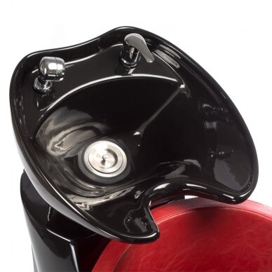 Hairdressing sink PROFESSIONAL HAIRWASHER PAOLO RED 3