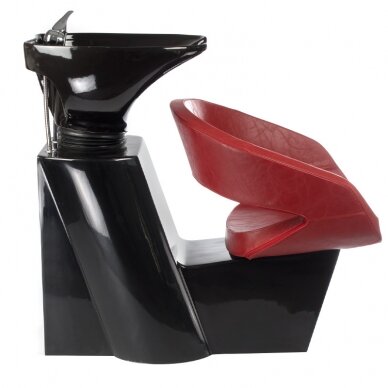 Hairdressing sink PROFESSIONAL HAIRWASHER PAOLO RED 1