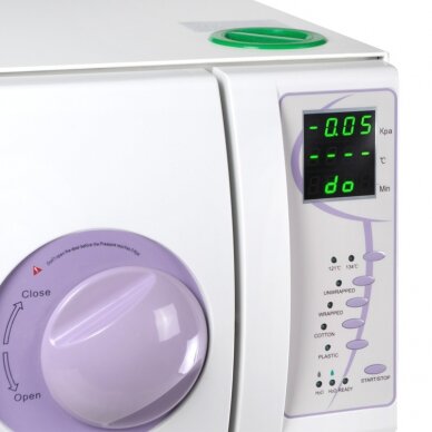 Steriliser autoclave SUN8-IIP 8L 1,8kw Class B (medical) 1