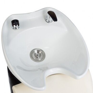 Hairdressing sink PROFESSIONAL HAIRWASHER VITO HELSINKI CREAM 3