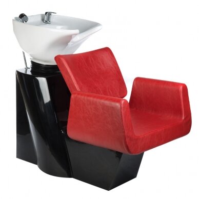 Hairdressing sink PROFESSIONAL HAIRWASHER VITO HELSINKI RED