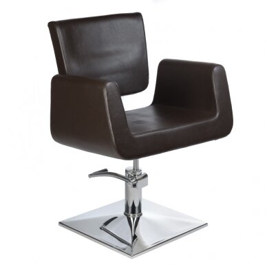 Fotel fryzjerski PROFESSIONAL HAIRDRESSING CHAIR VITO HELSINKI BROWN