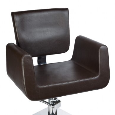 Fotel fryzjerski PROFESSIONAL HAIRDRESSING CHAIR VITO HELSINKI BROWN 2