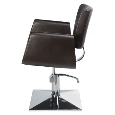 Frizieru krēsls PROFESSIONAL HAIRDRESSING CHAIR VITO HELSINKI BROWN 1