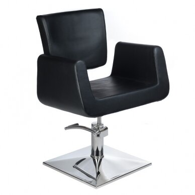 Frizieru krēsls PROFESSIONAL HAIRDRESSING CHAIR VITO HELSINKI BLACK