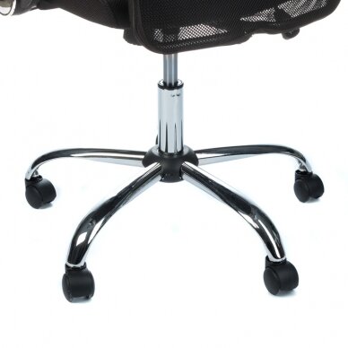 Office chair on wheels OFFICE CHAIR BASIC BLACK 4