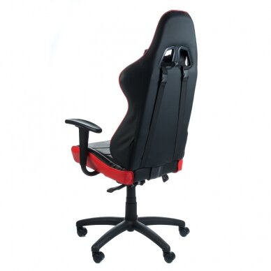 Office chair on wheels CorpoComfort BX-3700 Red 4