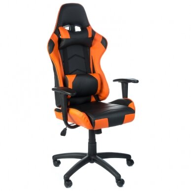 Biroja krēsls uz riteņiem CorpoComfort BX-3700 Orange