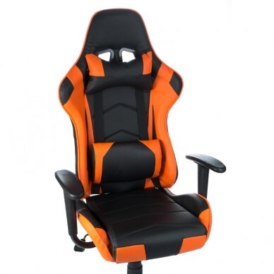 Biroja krēsls uz riteņiem CorpoComfort BX-3700 Orange 2