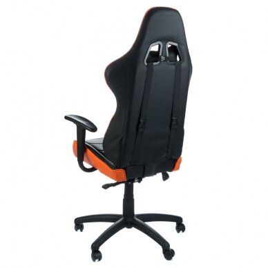 Biroja krēsls uz riteņiem CorpoComfort BX-3700 Orange 4