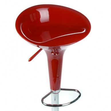 Барный стул AMBIANCE CHROME RED 1