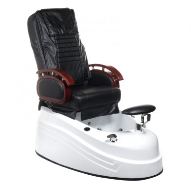 Pedicure chair with foot bath BR-2307 Black