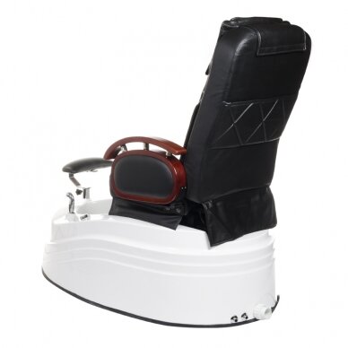 Pedicure chair with foot bath BR-2307 Black 7