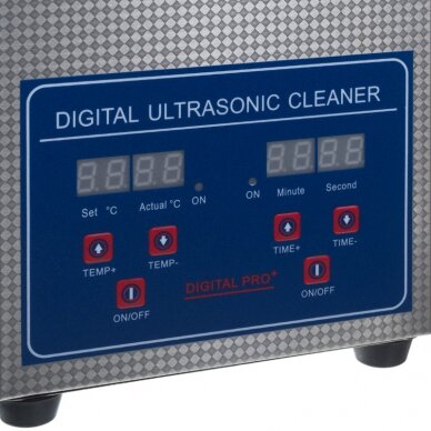 Ultrasonic cleaning device Pro Steel Ultra 2000ml 50W 1