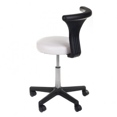 Kosmetologi jakkara COSMETIC BEAUTY STOOL CH049 WHITE 1