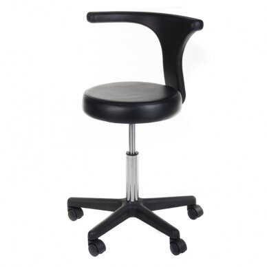 Kosmetoloogiline stool COSMETIC BEAUTY STOOL CH049 BLACK