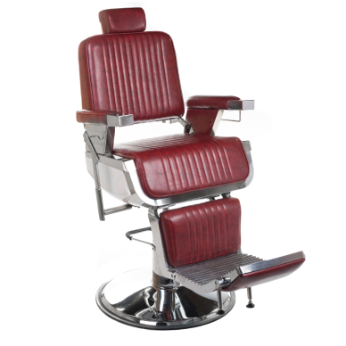 Barber krēsls Barber Chair Lumber Burgund