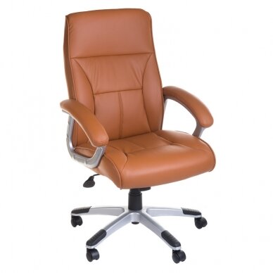 Офисное кресло на колесах CorpoComfort BX-5085B Brown