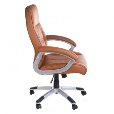 Biroja krēsls uz riteņiem CorpoComfort BX-5085B Brown 2