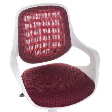 Krzesło biurowe na kółkach CorpoComfort BX-4325 Burgund 1