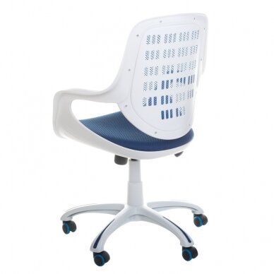 Office chair on wheels CorpoComfort BX-4325 Blue 3