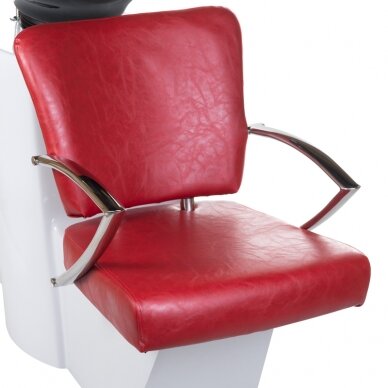 Мойка парикмахерская PROFESSIONAL HAIRWASHER LIVIO BRUSSEL RED 2