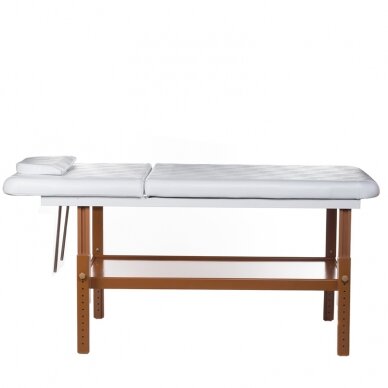 Stationary massage table PRO 8420 (White) 3